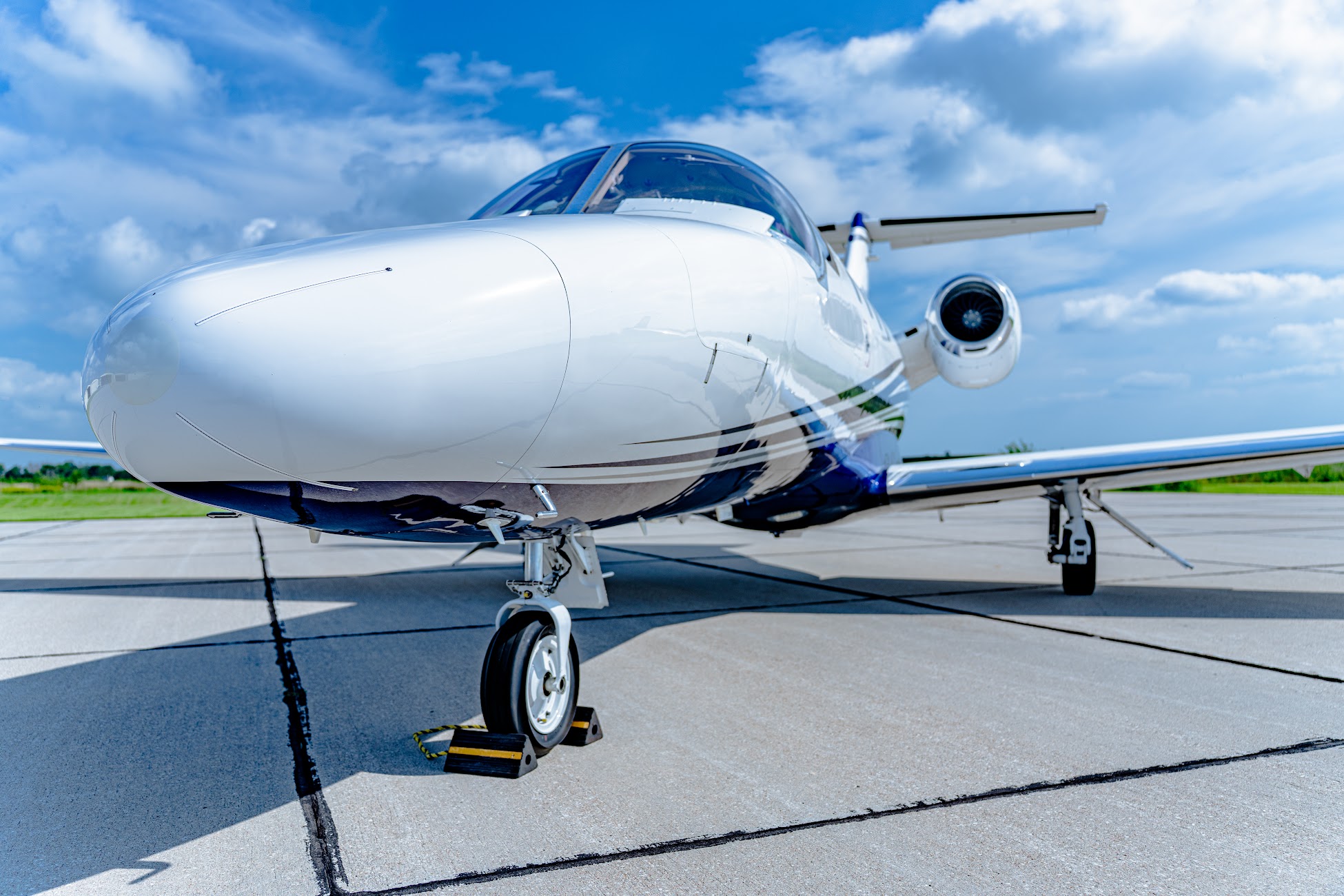Cessna Citation on the ramp